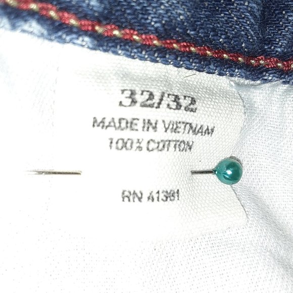 Vintage 1997 * American Living * Blue * Sz 6 * 32x30 * EUC * High Rise Jeans - Picture 9 of 13